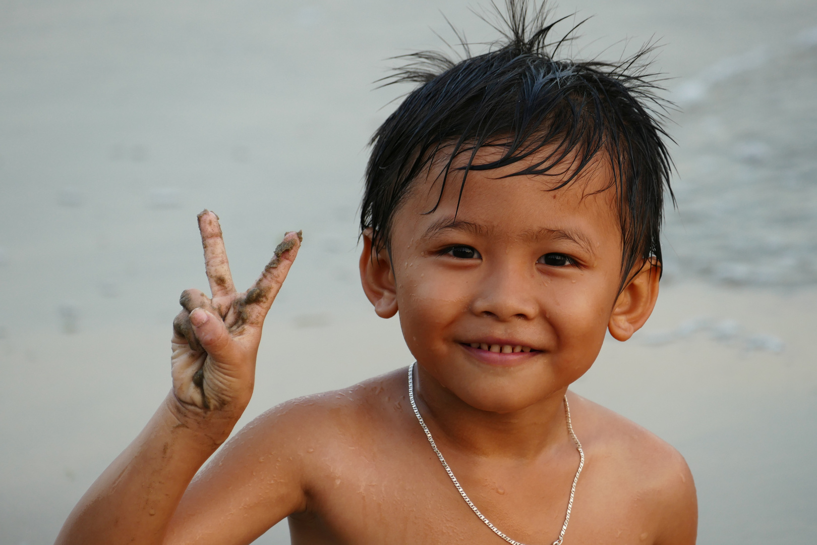 Vietnamesischer Junge