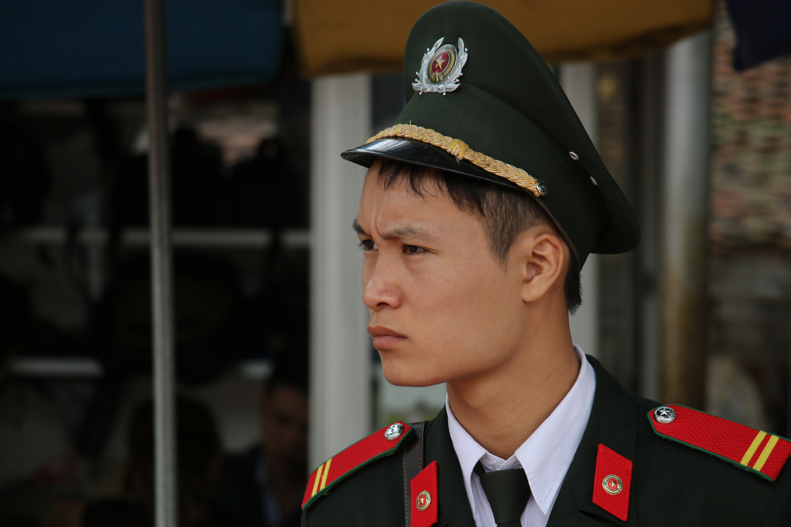 Vietnamesischer Soldat..