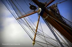 Vieux gréement en rade de Toulon