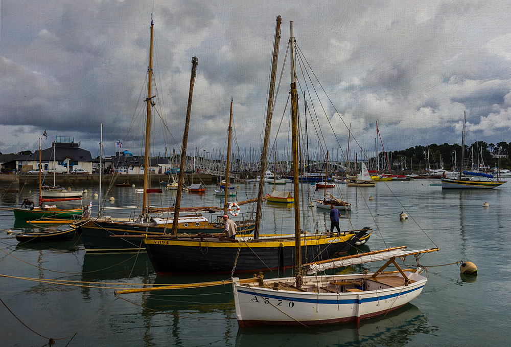 Vieux gréements à la Trinité sur mer