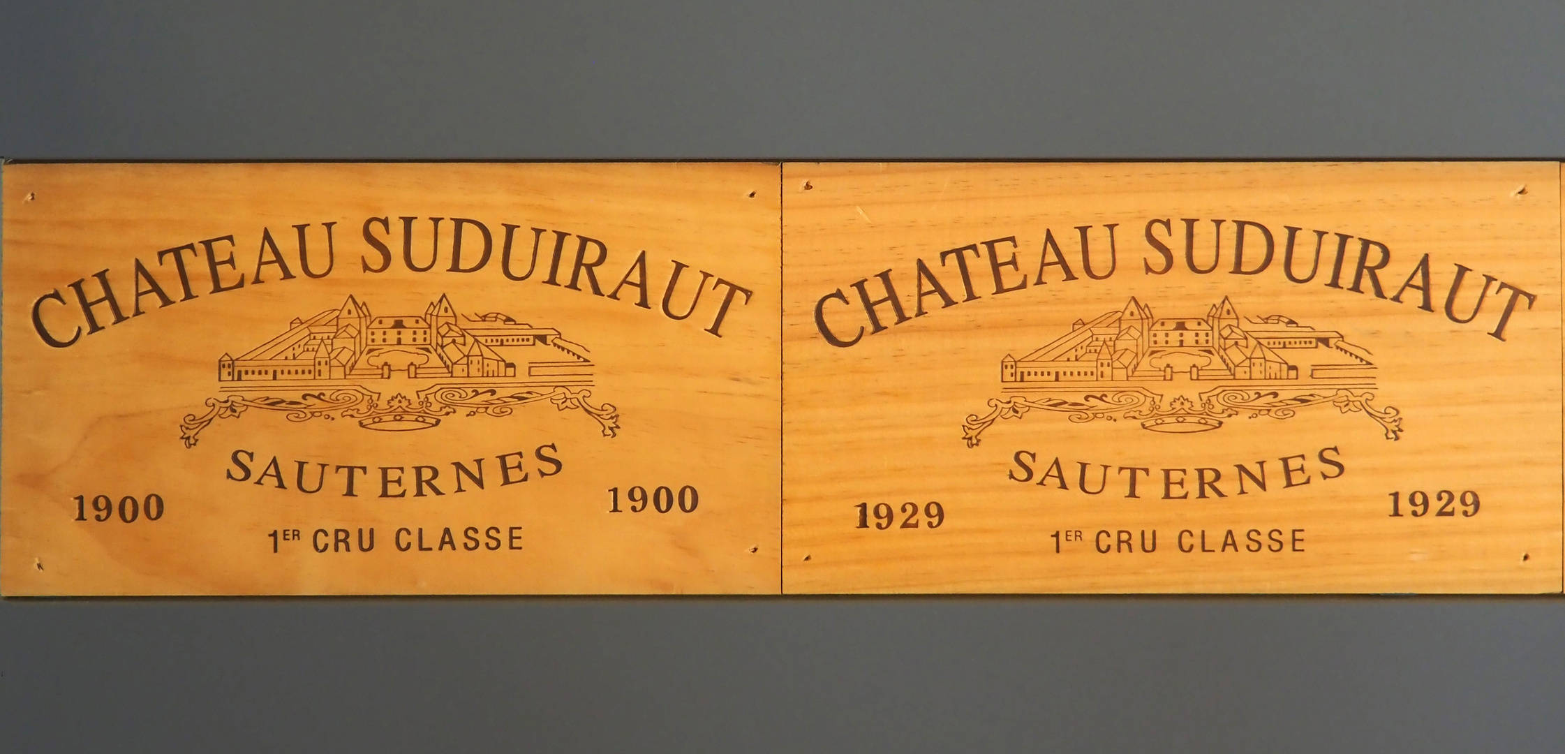 Vieux millésimes de Sauternes