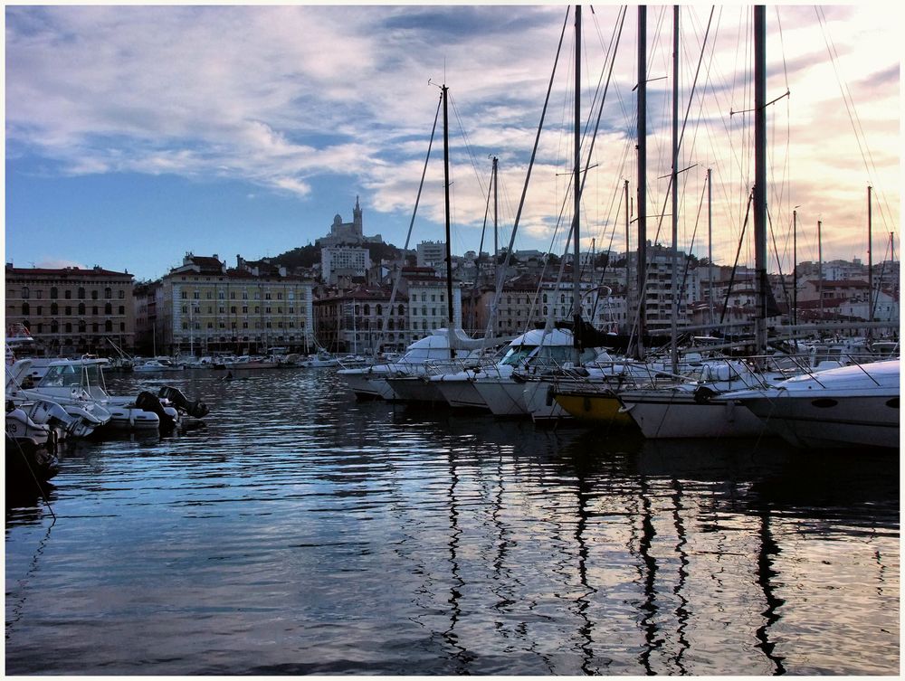 Vieux-Port à reflets