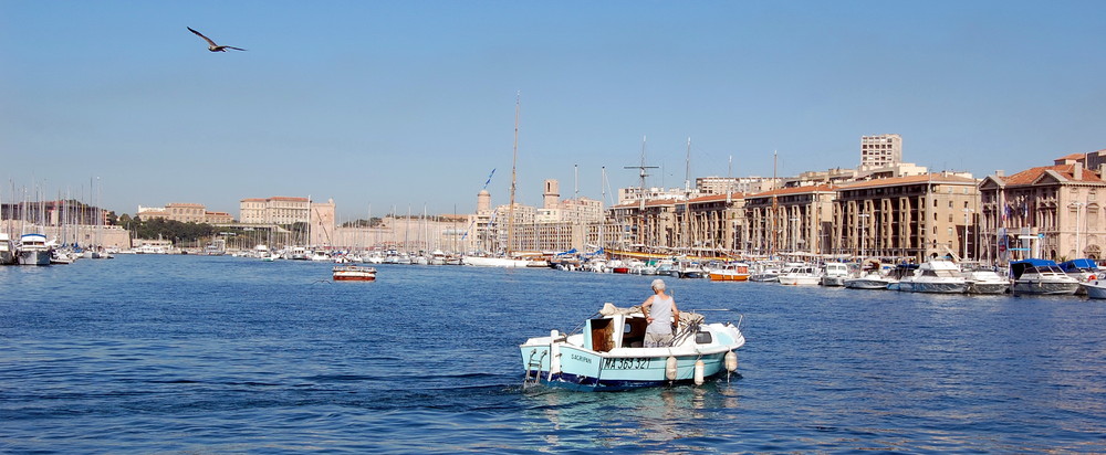 Vieux port de marseille de jmp 