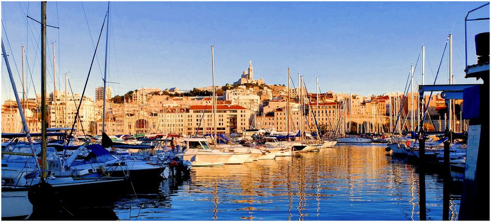 Vieux-Port en été...