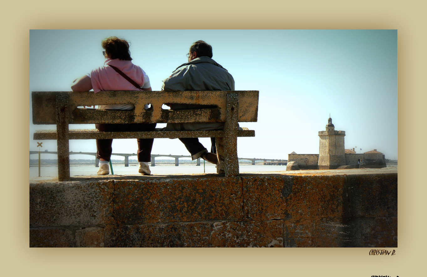 Vieux,au ban,sur le banc du Fort Vauban...