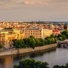 View above Prague.