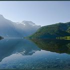 View at a part of the Eikesdalsvatnet