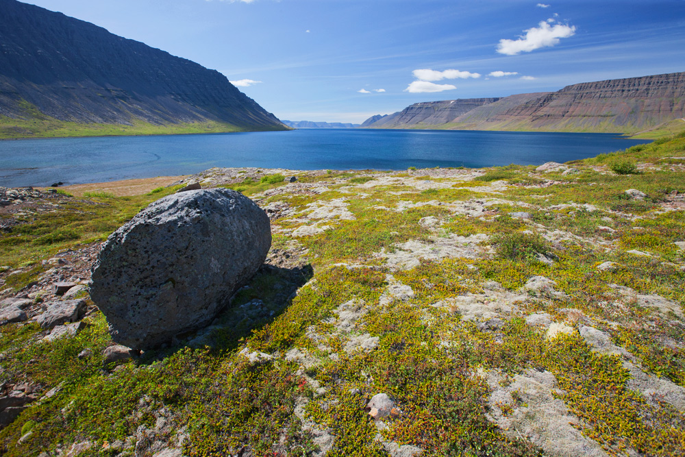 View at an impressive landscape