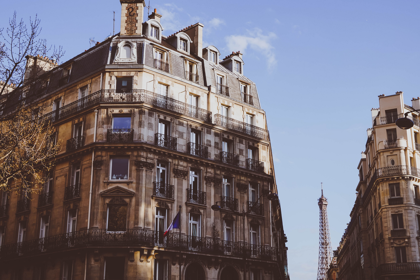 view at the eiffeltower