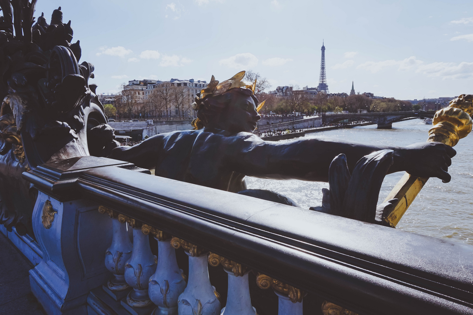 view at the eiffeltower