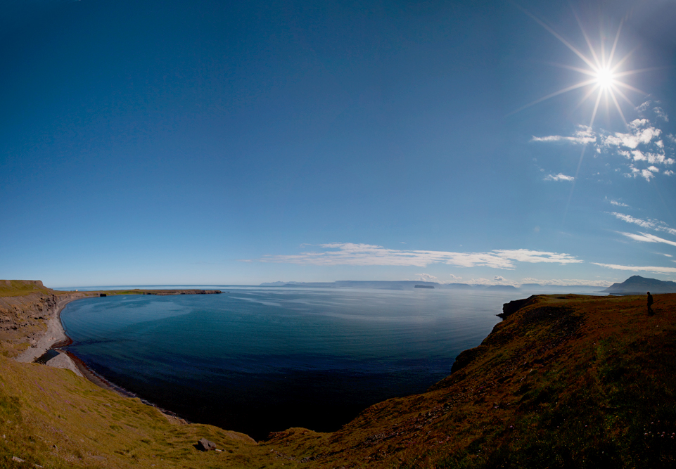 View at the Skagafjördur