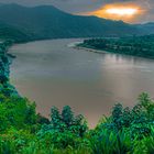 View far into Laos and the Mekong river