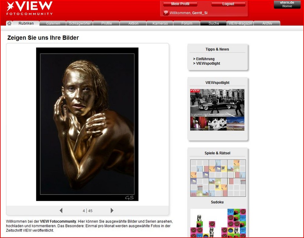View Fotocommunity - Startseite