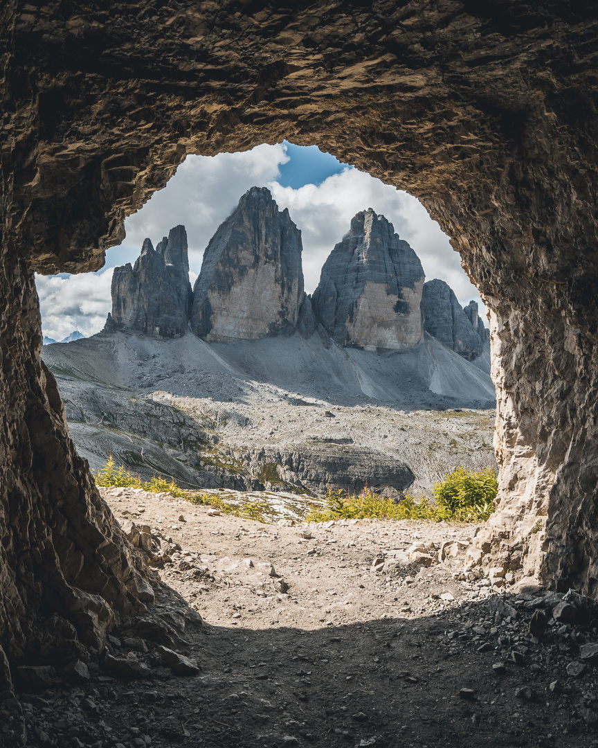 View from a cave