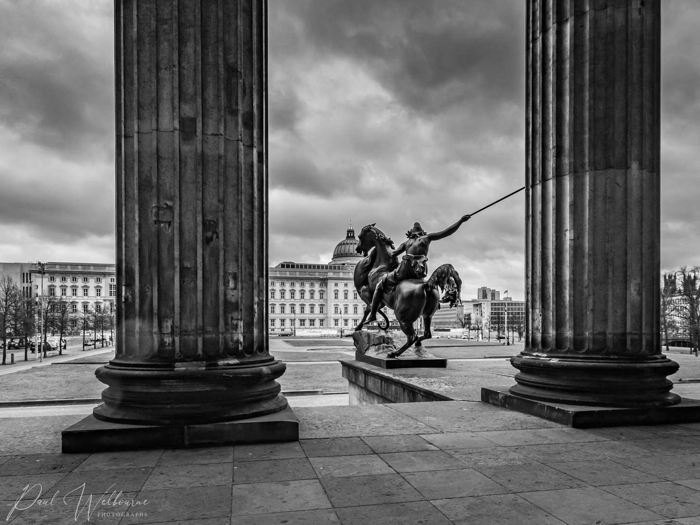 View from Altes Museum, Berlin.