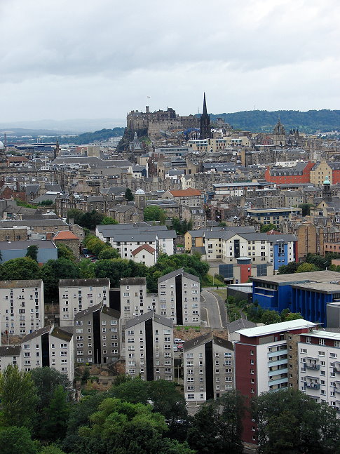 View from Arthur's Seat #1, Edinburgh, Scotland