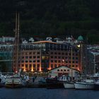 View from Bergen by night