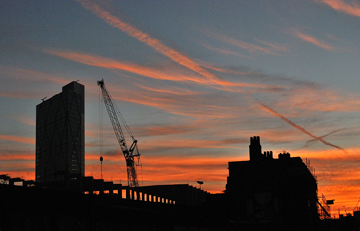 View from Bricklane, London