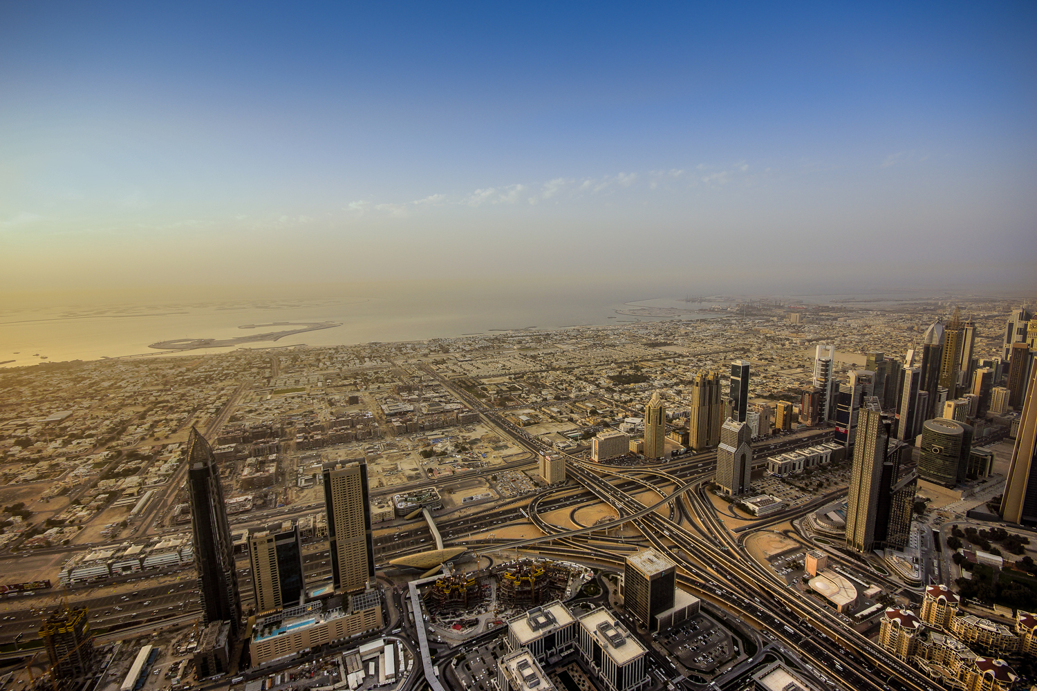 View from Burj Khalifa