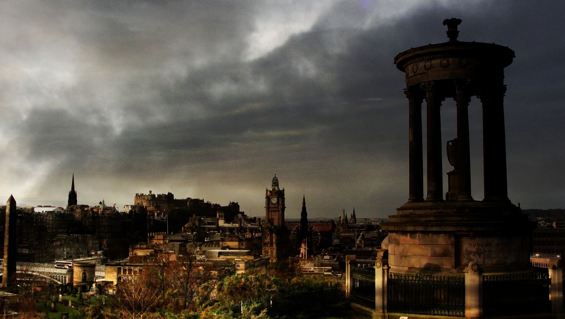 view from Calton Hill