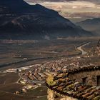 View from Castel Beseno, Italy