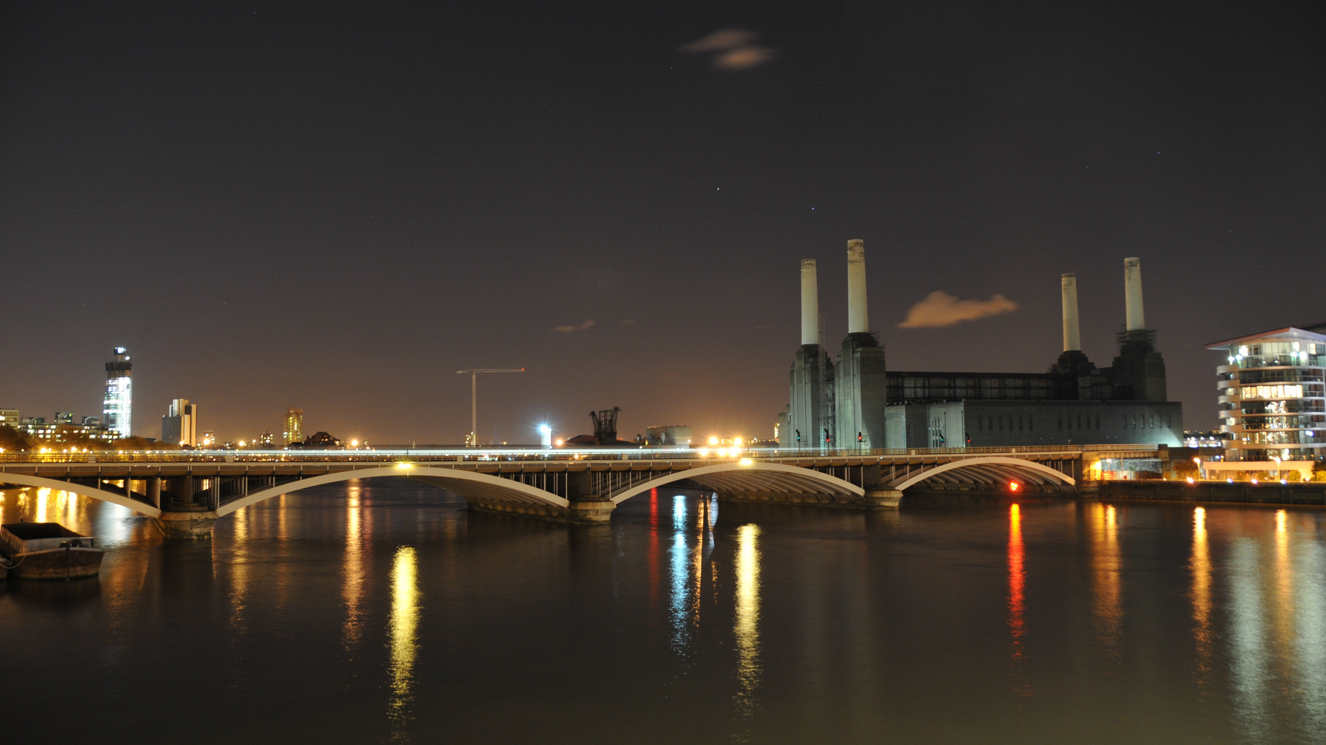 View from Chelsea Bridge