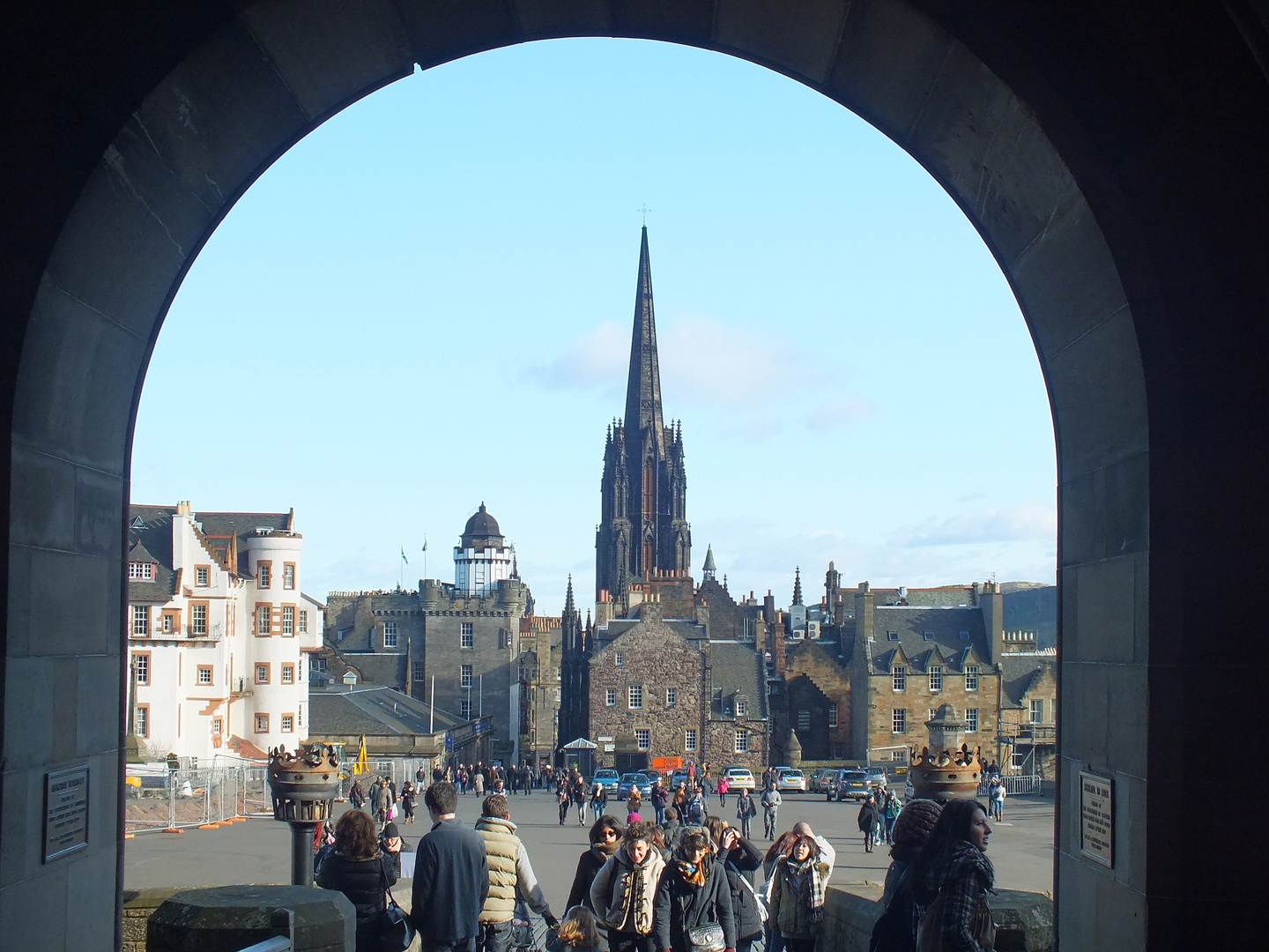 view from Edinburgh Castle