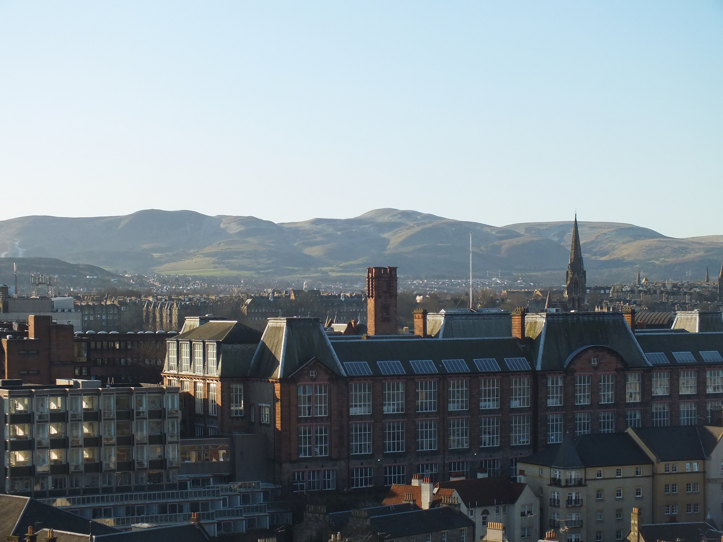 view from Edinburgh Castle