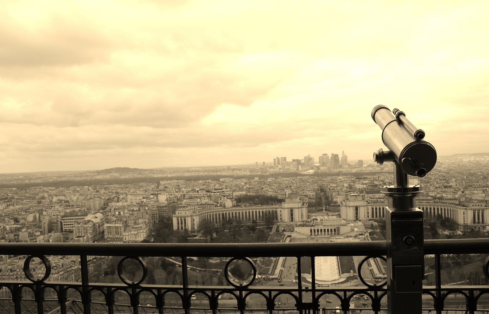 View from Eiffel Tower