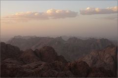 view from gebel musa