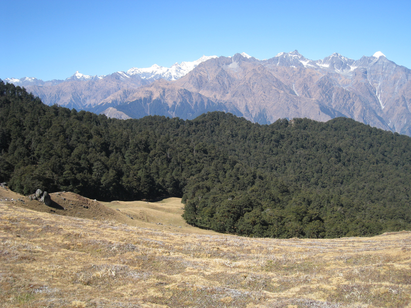 View from Golden Meddows Auli