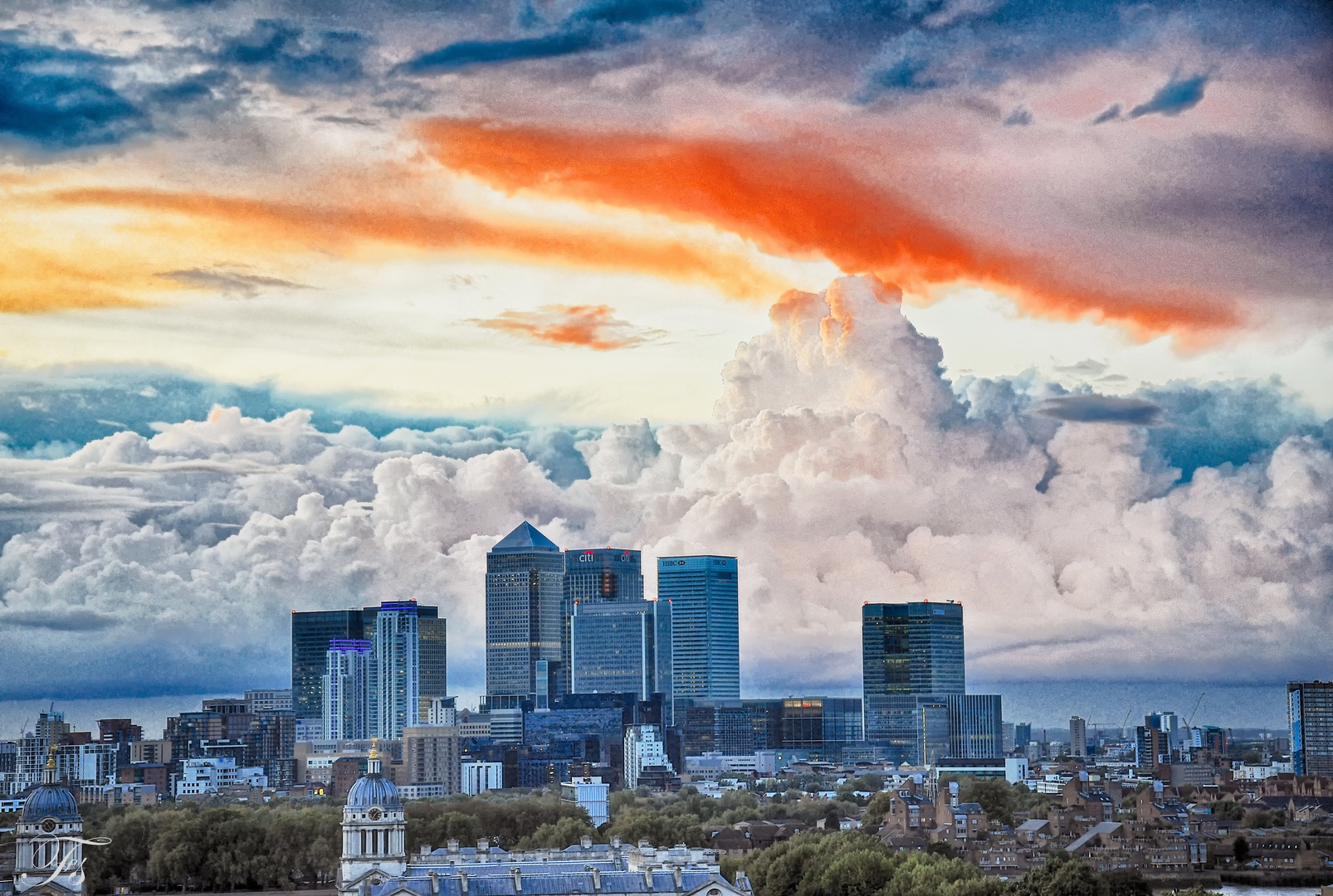 View from Greenwich Park