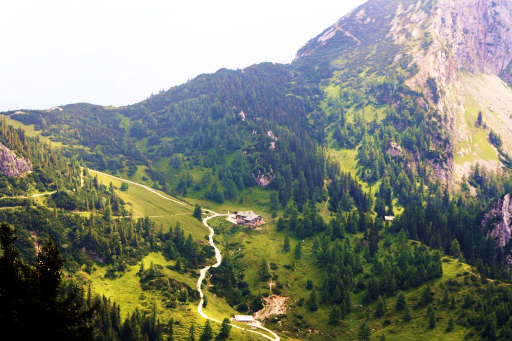 View from Jenner Bergen, Berchetesgaden.