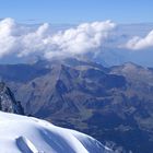 view from Jungfraujoch, top of Europe