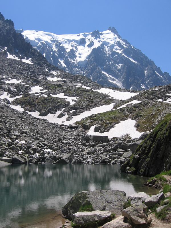 View from Lac Bleu