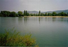 View from lake in Germany.