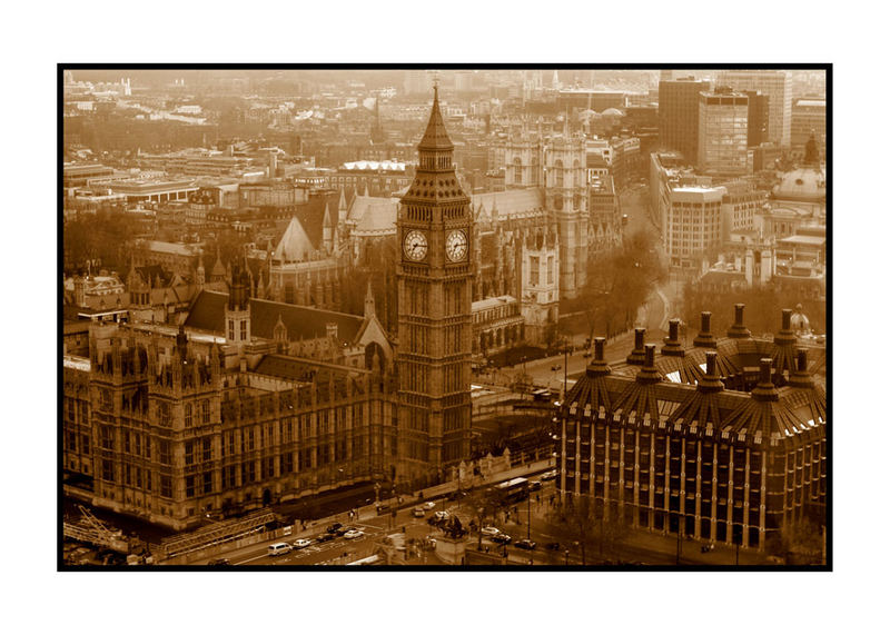 View from London Eye