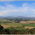 view from lyham hill Northumberland