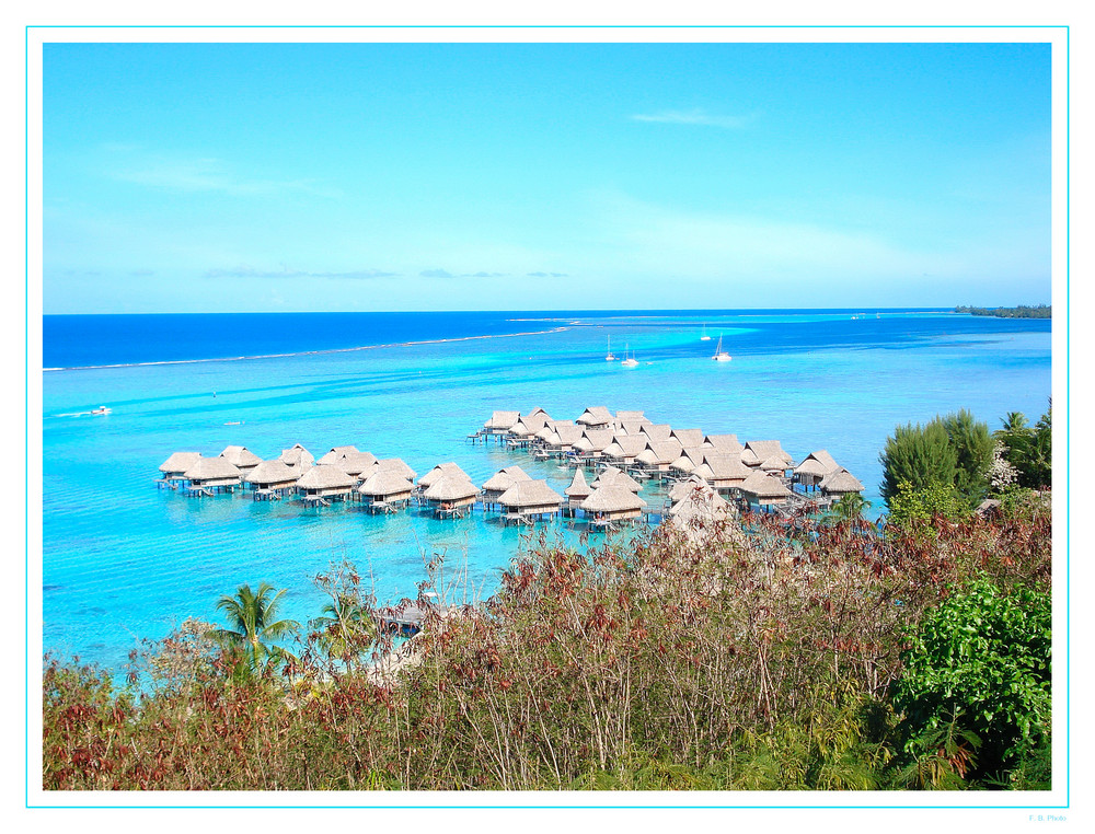 View From Moorea Island