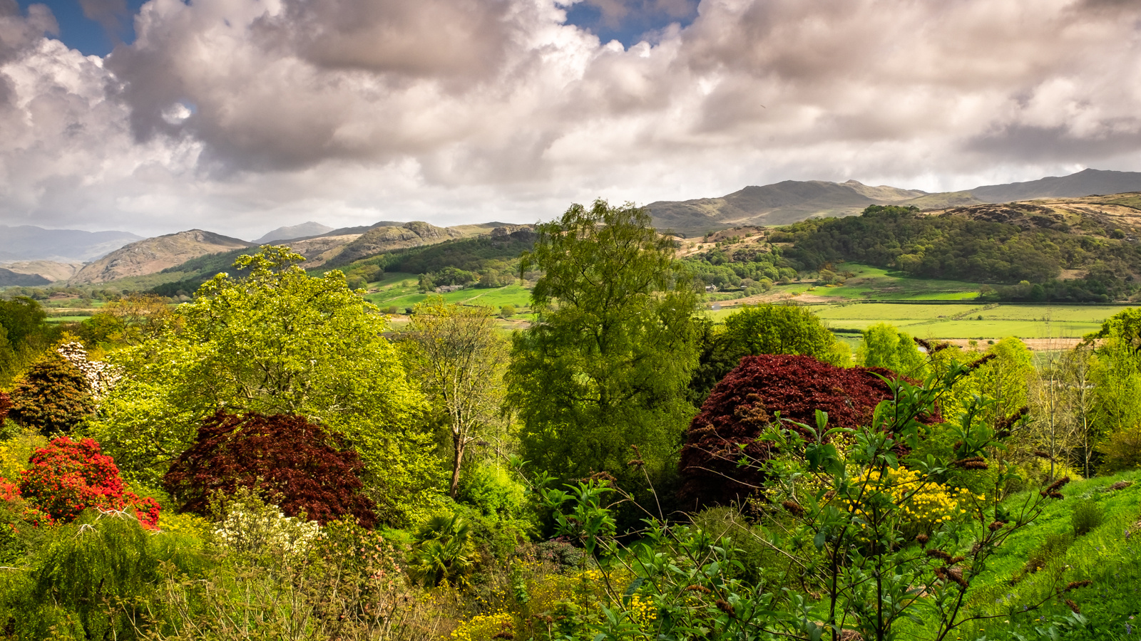 "View from Muncaster Castle"