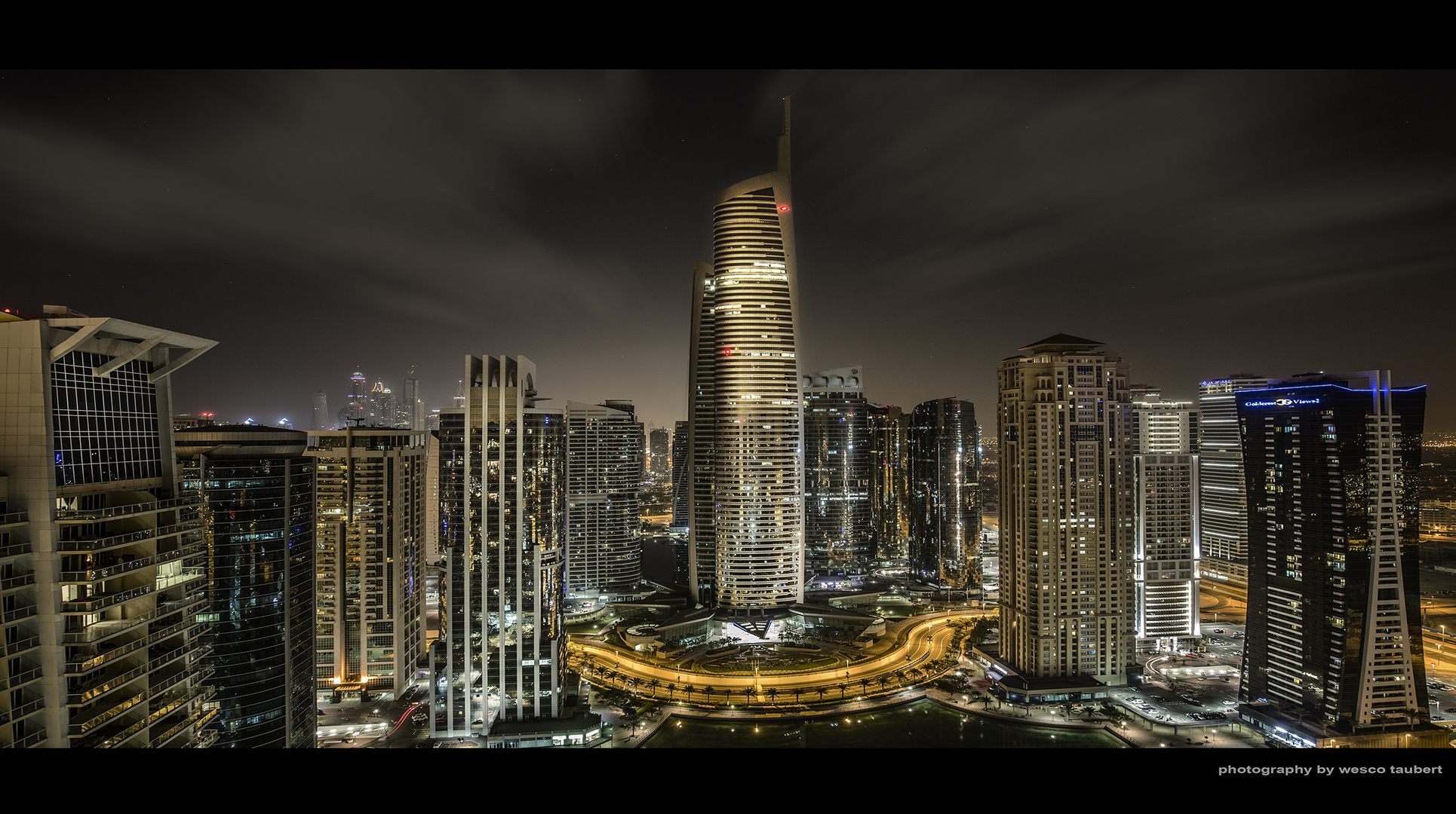 view from my roof top, dubai , jumeirah lakes towers