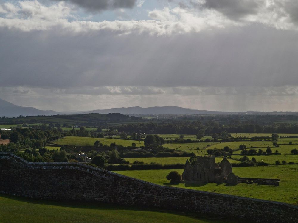 view from rock of cashel