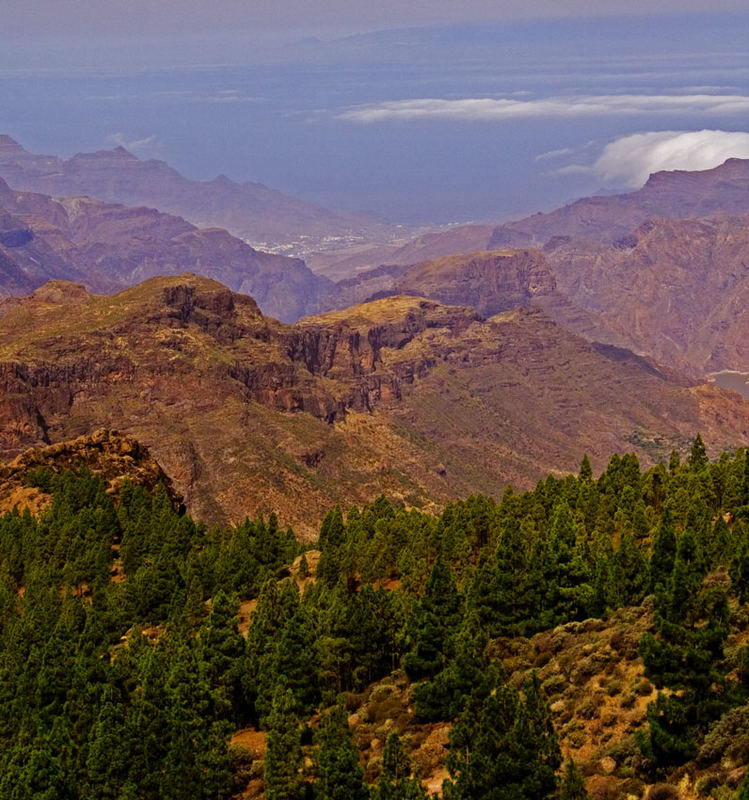 View from Roque Nublo,Gran Canaria