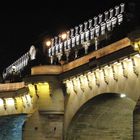 View from Seine by night