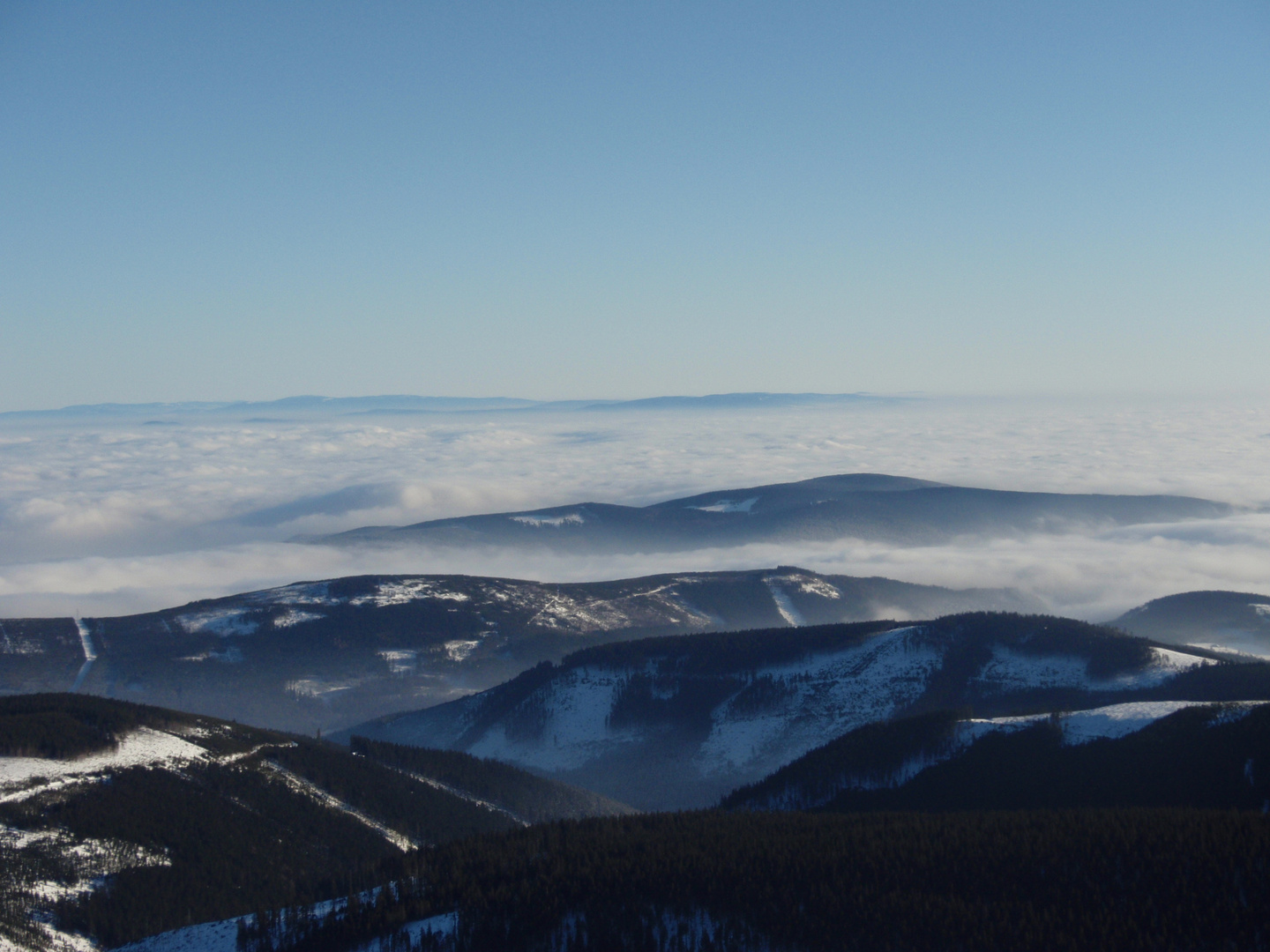 view from sniezka