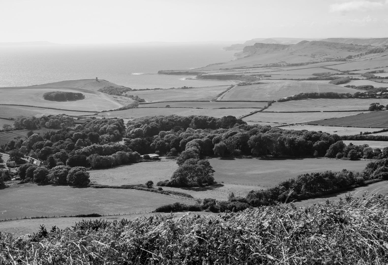 View from Swyre Head, South England