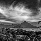 view from Ternate to Maitara and Tidore