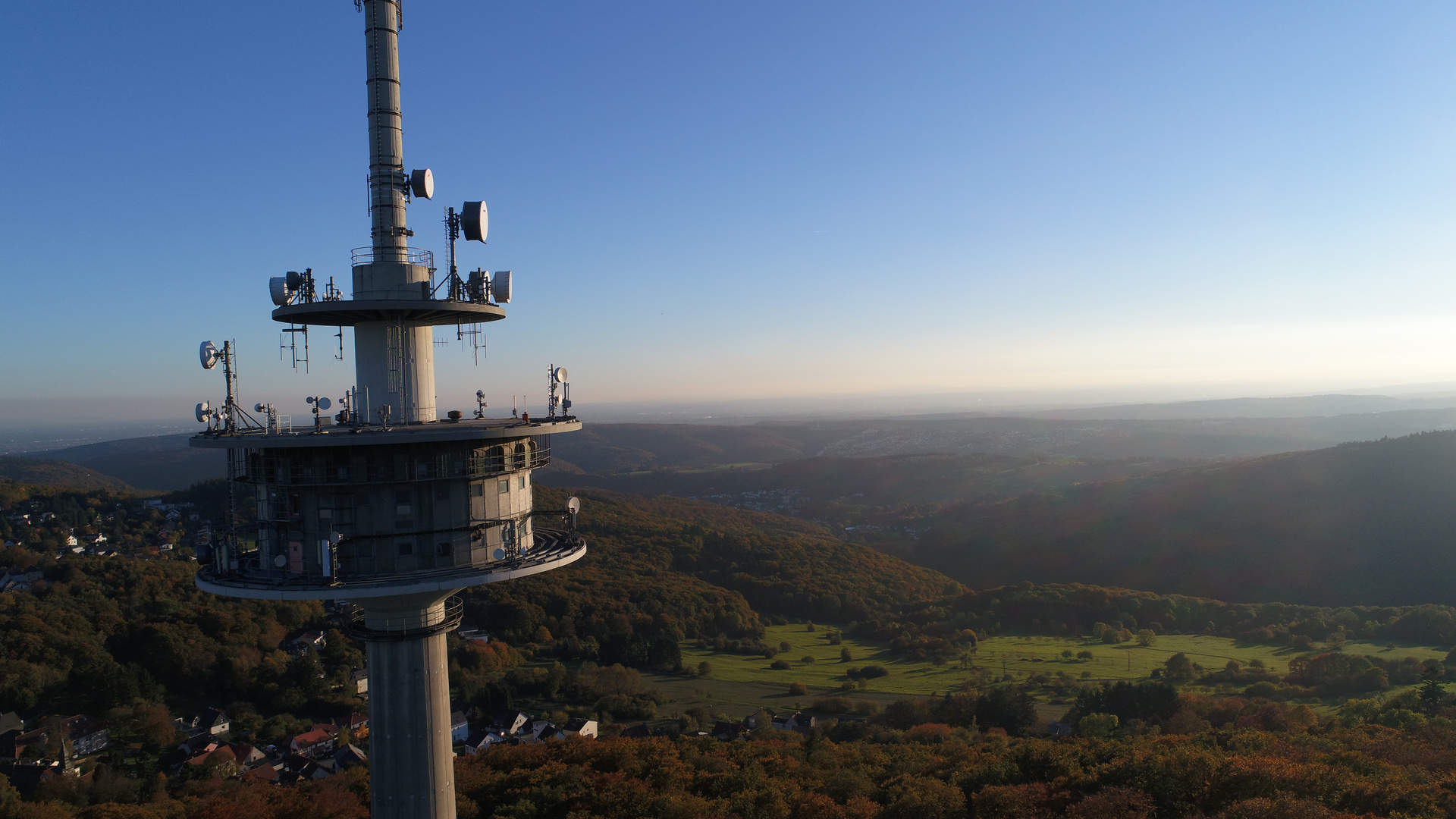 View from the Atzelberg - Taunus Mountains