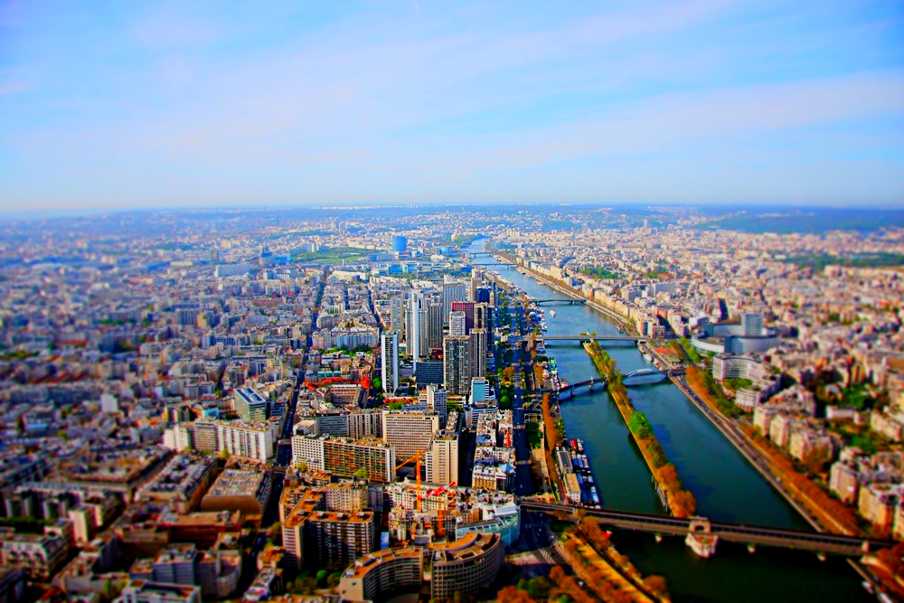 View from the Eiffel Tower