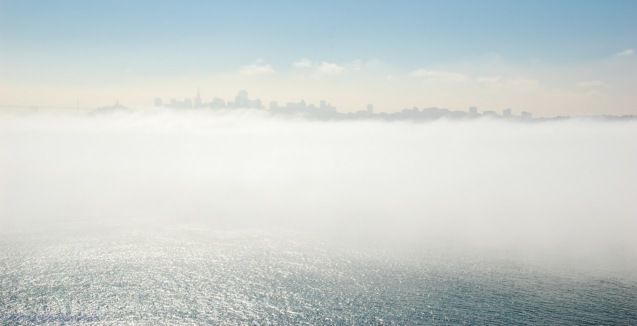 View from the Golden Gate 